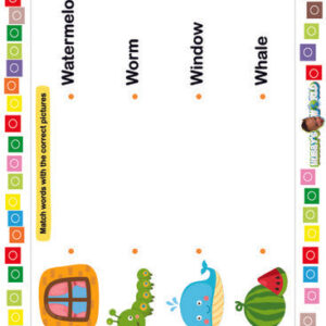 Letter W Matching - FREE Worksheet