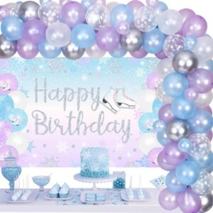 Ice Skating Themed Birthday Party Kit