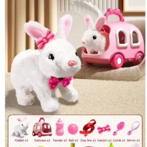 Cute Bunny Plush Set