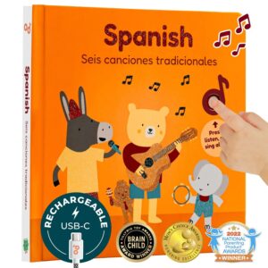 Spanish Rechargeable Musical Book