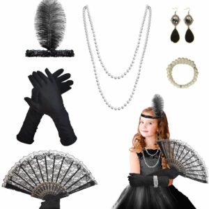 6Pcs Roaring 1920s Flapper Dress