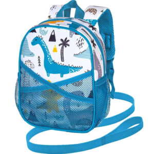 Dino Book Backpack with Leash
