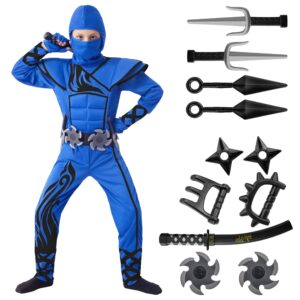 Ninja Costume (Medium 8-10 yrs)