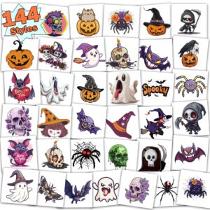 144 2" Halloween Tattoos