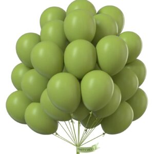 50pcs Olive Green Balloons