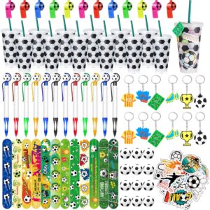 122Pcs Soccer Party Favors