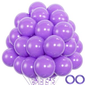 100pcs 12" Light Purple Balloons