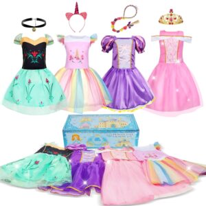4 Pack Princess Dress Up Set (3T-4T)