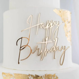 Happy Birthday Cake Topper